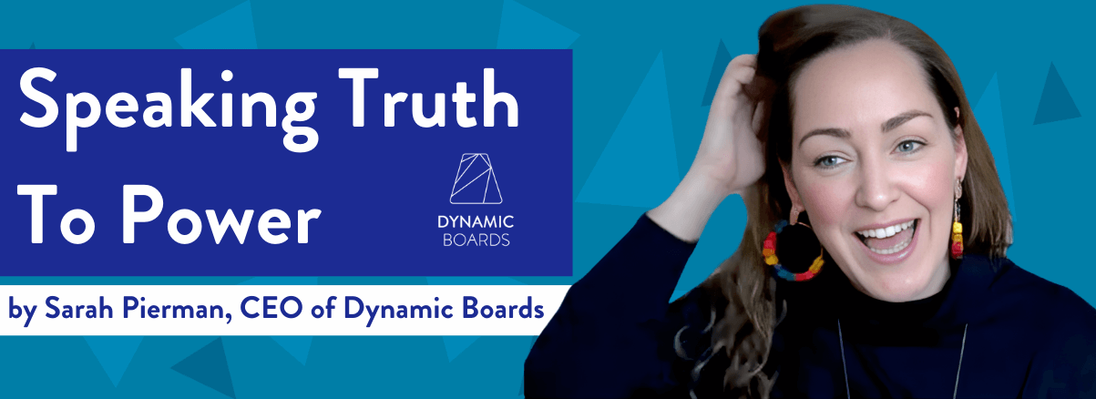 Speaking Truth to Power